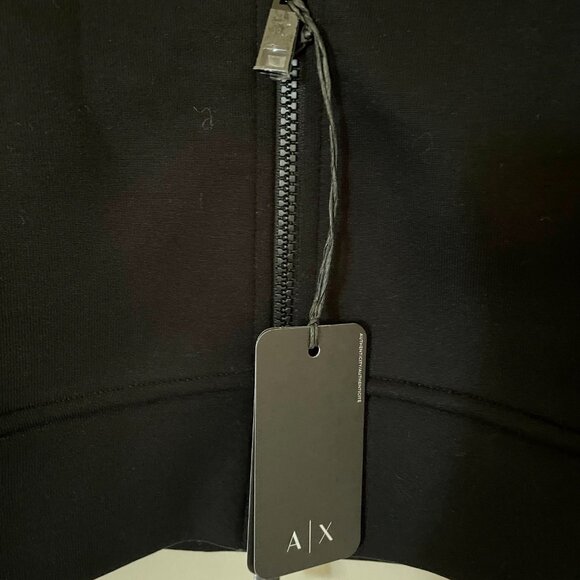 Armani Exchange Full-Zip Cardigan Sweatshirt, Truck Jacket - Picture 11 of 12